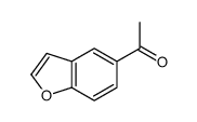 1-(苯并呋喃-5-基)乙酮结构式
