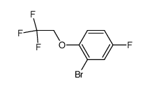 2-bromo-4-fluoro-1-(2,2,2-trifluoroethoxy)benzene picture