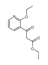 ethyl 3-(2-ethoxy-3-pyridyl)-3-oxopropanoate Structure