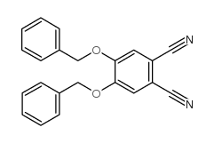 4,5-双(苯基甲氧基)-1,2-苯二甲腈结构式