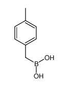 (4-methylphenyl)methylboronic acid Structure