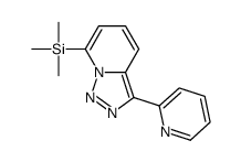 trimethyl-(3-pyridin-2-yltriazolo[1,5-a]pyridin-7-yl)silane结构式