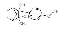 Bicyclo[2.2.1]heptan-2-ol,2-(4-methoxyphenyl)-3,3-dimethyl-, endo- (9CI) structure