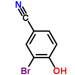 2-bromo-4-cyanophenol structure
