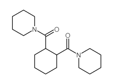 Piperidine,1,1'-(1,2-cyclohexanediyldicarbonyl)bis- (9CI) structure