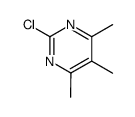 2-Chloro-4,5,6-trimethyl-pyrimidine结构式