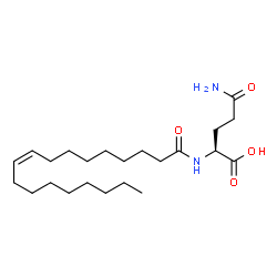 N-Oleoyl Glutamine Structure