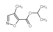 5-Isoxazolecarboxylicacid,4-methyl-,1-methylethylester(9CI) Structure