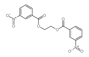 1,2-Ethanediol,1,2-bis(3-nitrobenzoate) structure