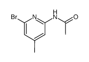 2-Bromoo-4-methyl-6-acetaminopyridine图片