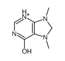 7,9-dimethyl-1,8-dihydropurin-1-ium-6-one Structure