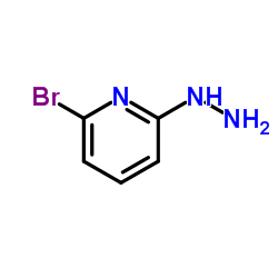 (6-bromopyridin-2-yl)hydrazine structure