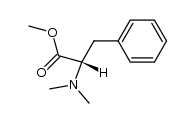 N,N-dimethylphenylalanine methyl ester结构式