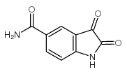 2,3-DIOXOINDOLINE-5-CARBOXAMIDE Structure