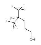 4,5,5,5-tetrafluoro-4-(trifluoromethyl)pentan-1-ol Structure