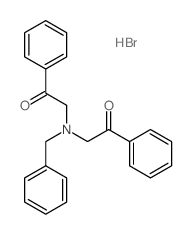 Ethanone,2,2'-[(phenylmethyl)imino]bis[1-phenyl-, hydrobromide (1:1) picture