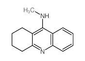 9-Acridinamine,1,2,3,4-tetrahydro-N-methyl-结构式