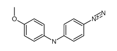 4-[(4-methoxyphenyl)amino]benzenediazonium picture