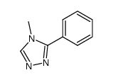 4-methyl-3-phenyl-4H-1,2,4-triazole结构式