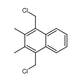 1.4-Dichlormethyl-2.3-dimethylnaphthalin Structure