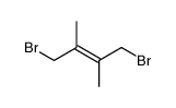 1,4-Dibromo-2,3-dimethyl-2-butene Structure