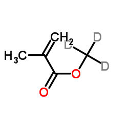 (2H3)Methyl methacrylate Structure