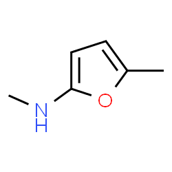 2-Furanamine,N,5-dimethyl-结构式