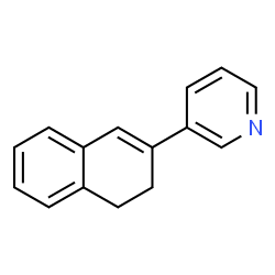 3-(3,4-DIHYDRONAPHTHALEN-2-YL)PYRIDINE Structure