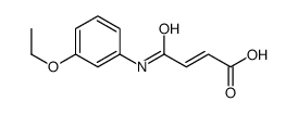 4-(3-ethoxyanilino)-4-oxobut-2-enoic acid structure