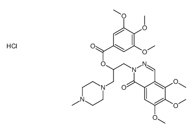 [1-(4-methylpiperazin-1-yl)-3-(5,6,7-trimethoxy-1-oxo-phthalazin-2-yl) propan-2-yl] 3,4,5-trimethoxybenzoate hydrochloride picture