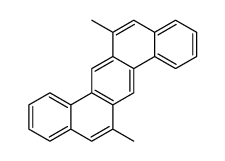 6,13-dimethylnaphtho[1,2-b]phenanthrene结构式