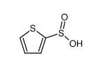 thiophene-2-sulfinic acid Structure