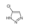 4-Chloro-1H-1,2,3-triazole结构式