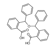 2,2'-(1,3-diphenyl-2-oxa-propanediyl)-di-benzoic acid Structure