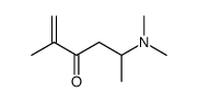 5-dimethylamino-2-methyl-hex-1-en-3-one结构式