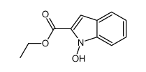 ethyl 1-hydroxyindole-2-carboxylate Structure