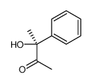 (3S)-3-hydroxy-3-phenylbutan-2-one结构式
