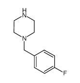 1-(4-fluorobenzyl)piperazine Structure