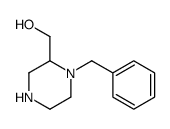 (1-Benzylpiperazin-2-yl)methanol Structure
