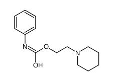 2-piperidinoethyl phenylcarbamate结构式