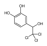 4-(2,2,2-trichloro-1-hydroxyethyl)benzene-1,2-diol结构式