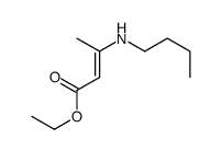 ethyl 3-(butylamino)but-2-enoate Structure