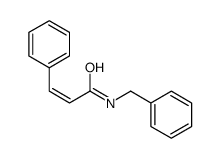 2-Propenamide, 3-phenyl-N-(phenylmethyl)-, (2E)- structure