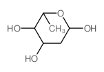 6-methyloxane-2,4,5-triol structure