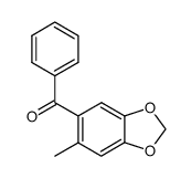 (6-Methyl-1,3-benzodioxol-5-yl)phenyl ketone结构式