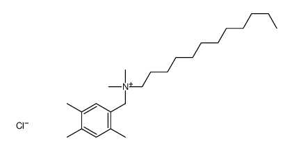 Dodecyl dimethyl 2,4,5-trimethylbenzyl ammonium chloride结构式