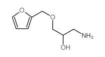 1-amino-3-(2-furylmethoxy)propan-2-ol(SALTDATA: FREE) Structure
