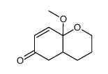 8a-methoxy-3,4,4a,8a-tetrahydro-2H,5H-chromen-6-one Structure