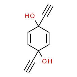 2,5-Cyclohexadiene-1,4-diol, 1,4-diethynyl-, cis- (9CI) Structure