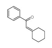 Ethanone,2-cyclohexylidene-1-phenyl-结构式